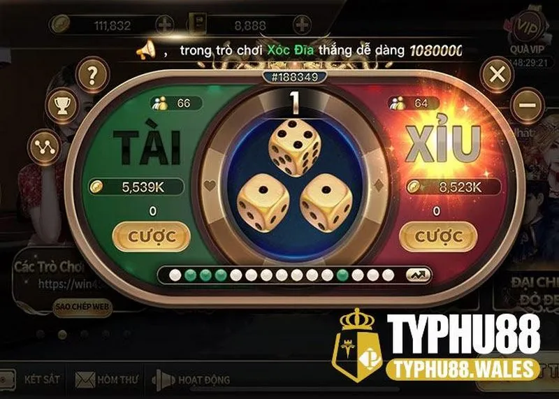 Cách chơi game tài xỉu tại Typhu88